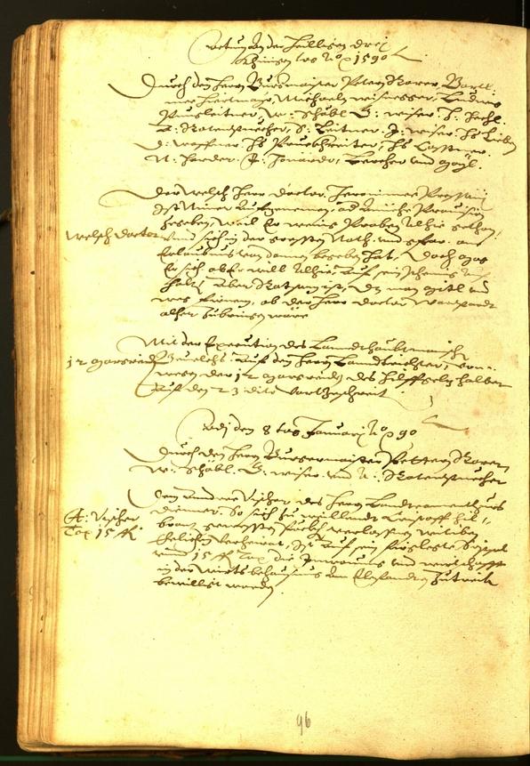 Civic Archives of Bozen-Bolzano - BOhisto Minutes of the council 1588 