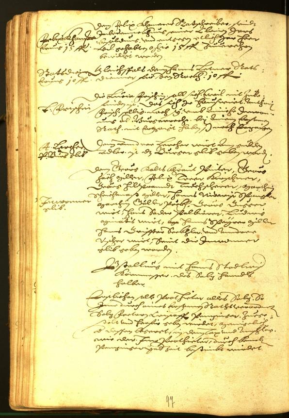 Civic Archives of Bozen-Bolzano - BOhisto Minutes of the council 1588 