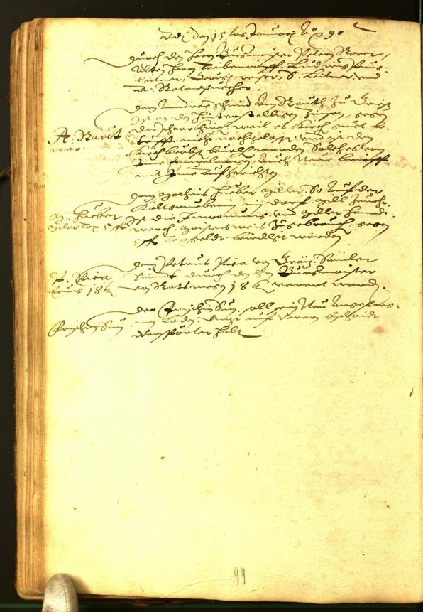 Civic Archives of Bozen-Bolzano - BOhisto Minutes of the council 1588 