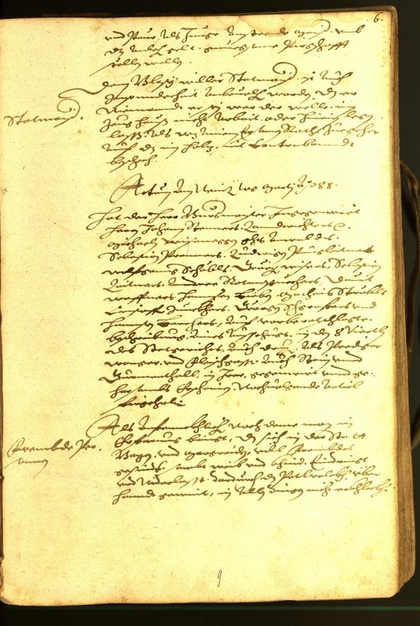 Civic Archives of Bozen-Bolzano - BOhisto Minutes of the council 1588 