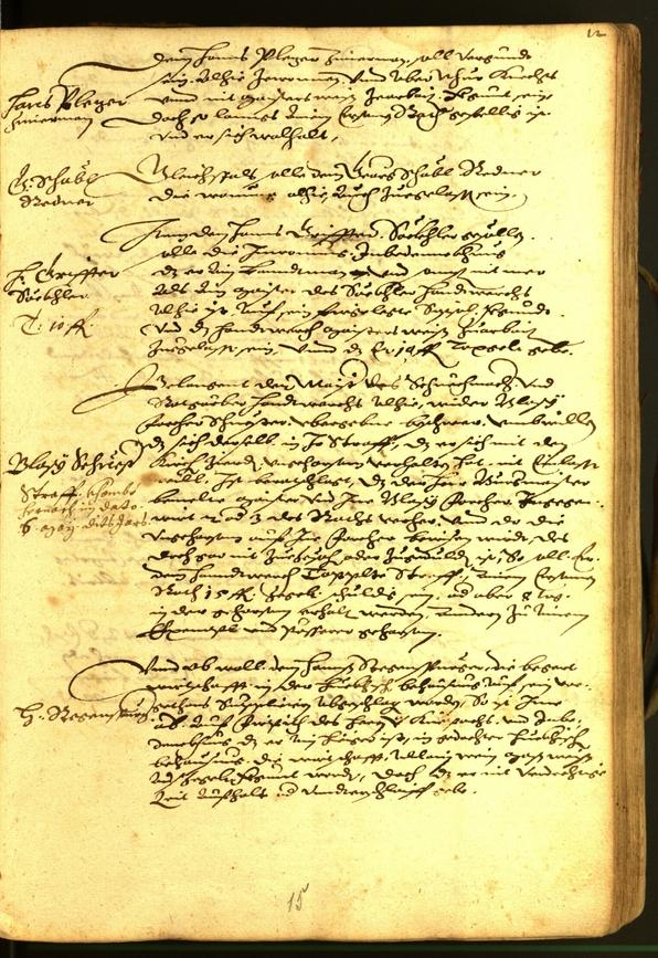 Stadtarchiv Bozen - BOhisto Ratsprotokoll 1588 