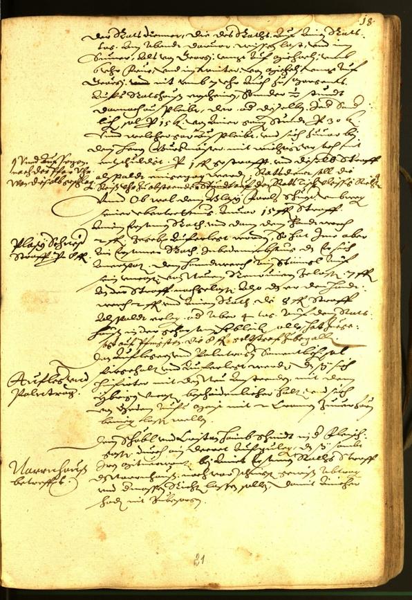 Civic Archives of Bozen-Bolzano - BOhisto Minutes of the council 1588 