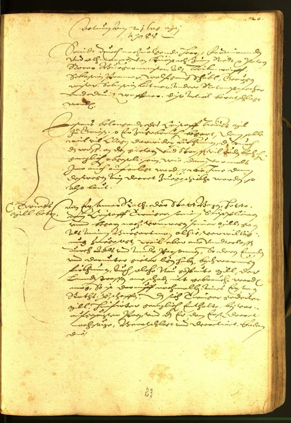 Civic Archives of Bozen-Bolzano - BOhisto Minutes of the council 1588 