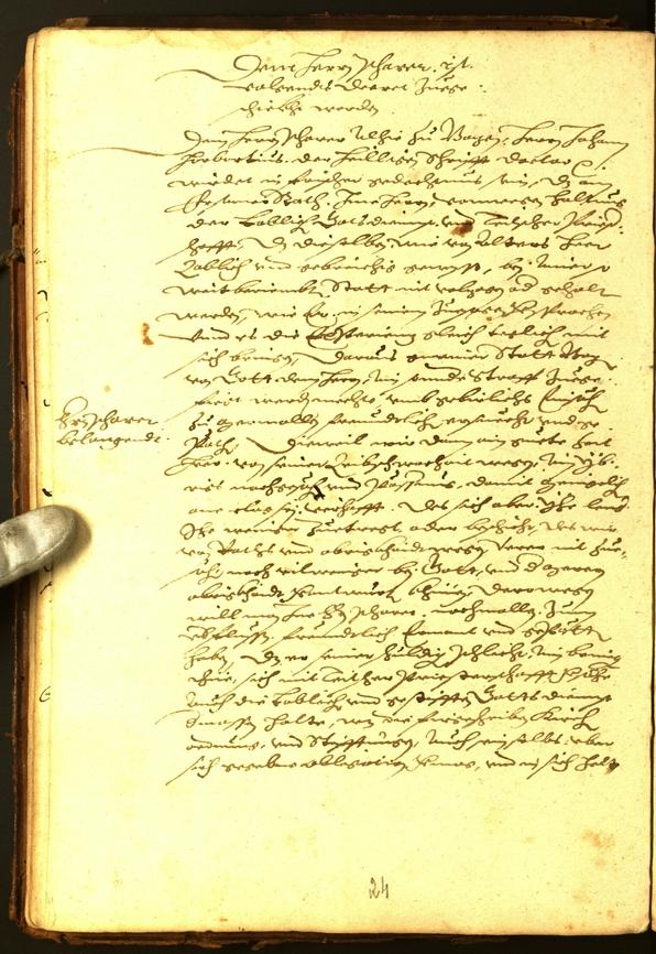 Civic Archives of Bozen-Bolzano - BOhisto Minutes of the council 1588 