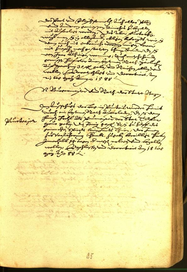 Civic Archives of Bozen-Bolzano - BOhisto Minutes of the council 1588 