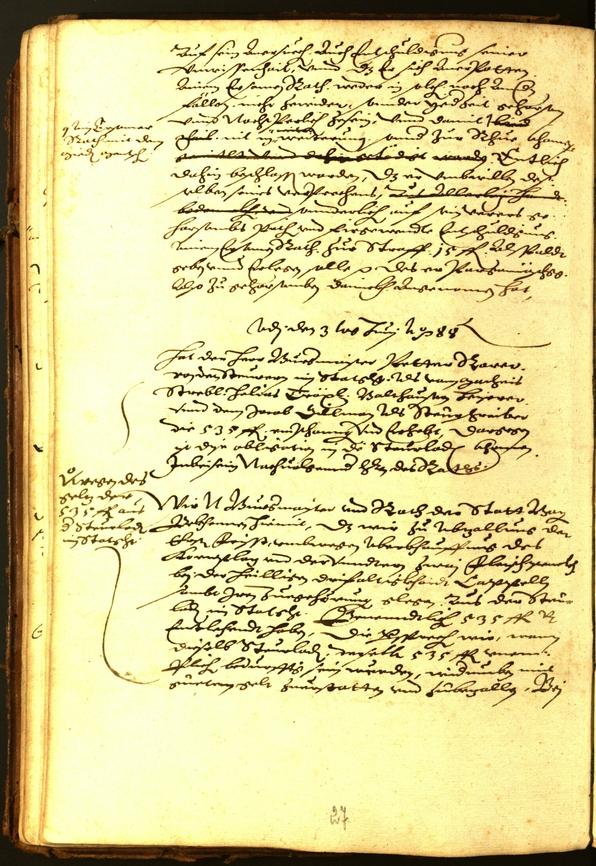 Civic Archives of Bozen-Bolzano - BOhisto Minutes of the council 1588 