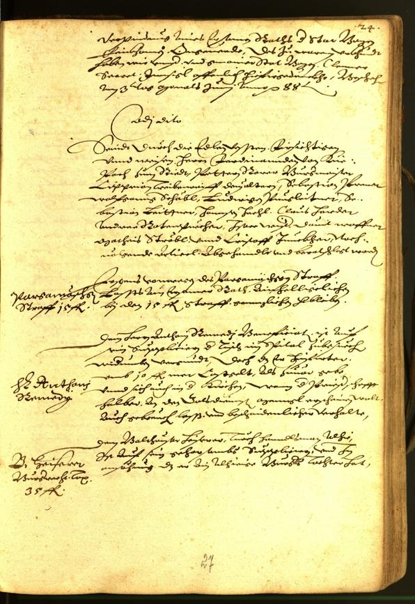 Civic Archives of Bozen-Bolzano - BOhisto Minutes of the council 1588 