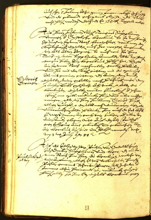 Stadtarchiv Bozen - BOhisto Ratsprotokoll 1588 