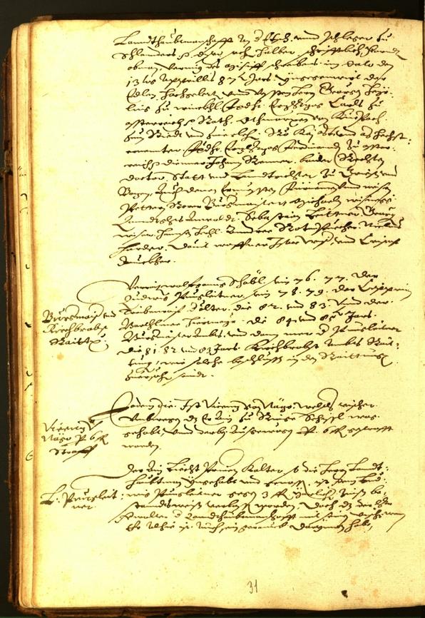 Civic Archives of Bozen-Bolzano - BOhisto Minutes of the council 1588 