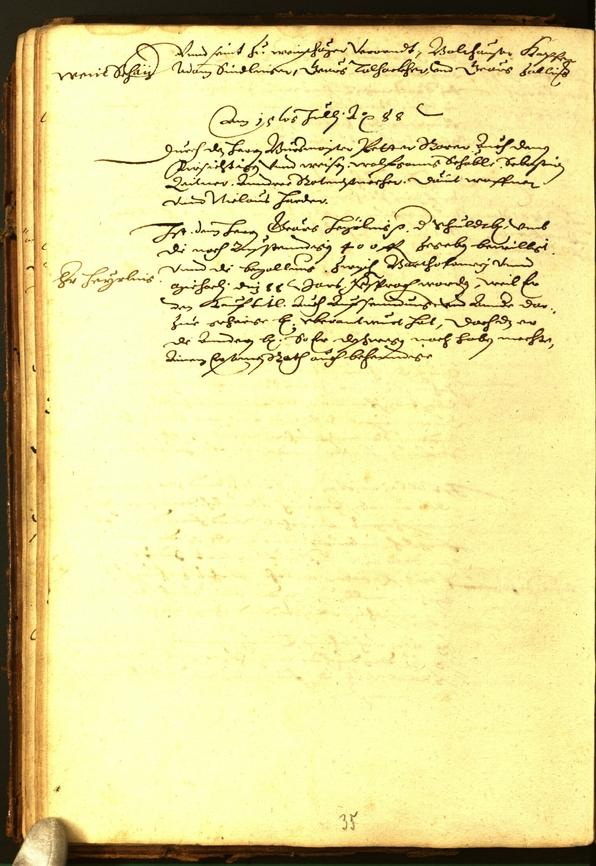 Civic Archives of Bozen-Bolzano - BOhisto Minutes of the council 1588 