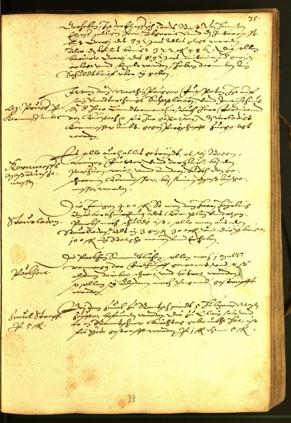 Civic Archives of Bozen-Bolzano - BOhisto Minutes of the council 1588 