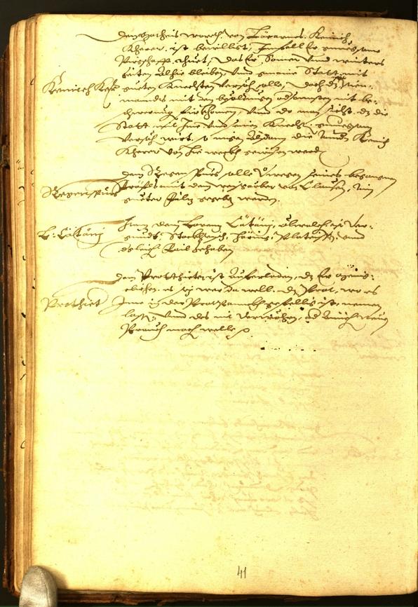 Civic Archives of Bozen-Bolzano - BOhisto Minutes of the council 1588 