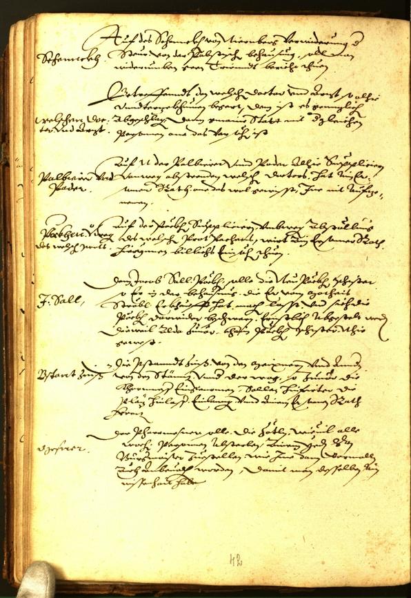 Civic Archives of Bozen-Bolzano - BOhisto Minutes of the council 1588 