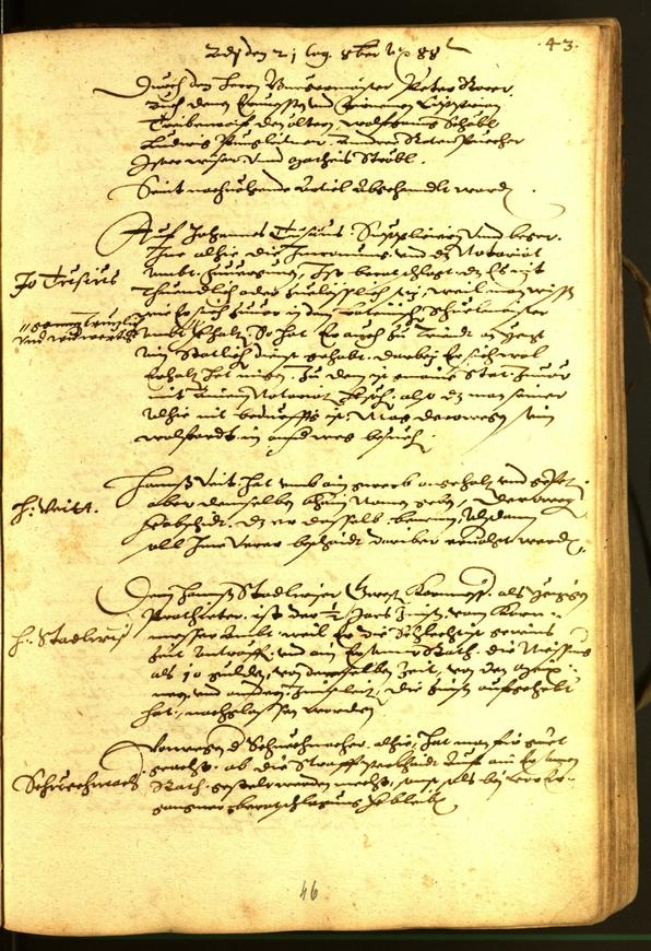 Archivio Storico della Città di Bolzano - BOhisto protocollo consiliare 1588/90 