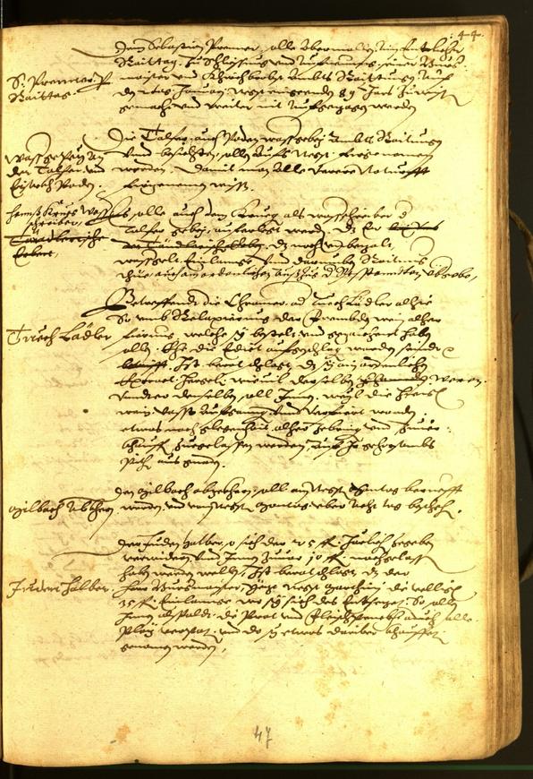 Civic Archives of Bozen-Bolzano - BOhisto Minutes of the council 1588 