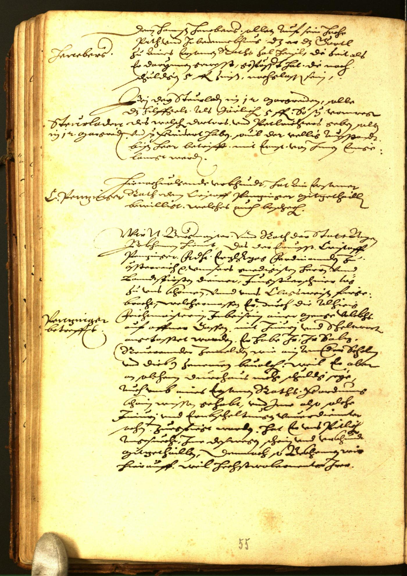 Civic Archives of Bozen-Bolzano - BOhisto Minutes of the council 1588 