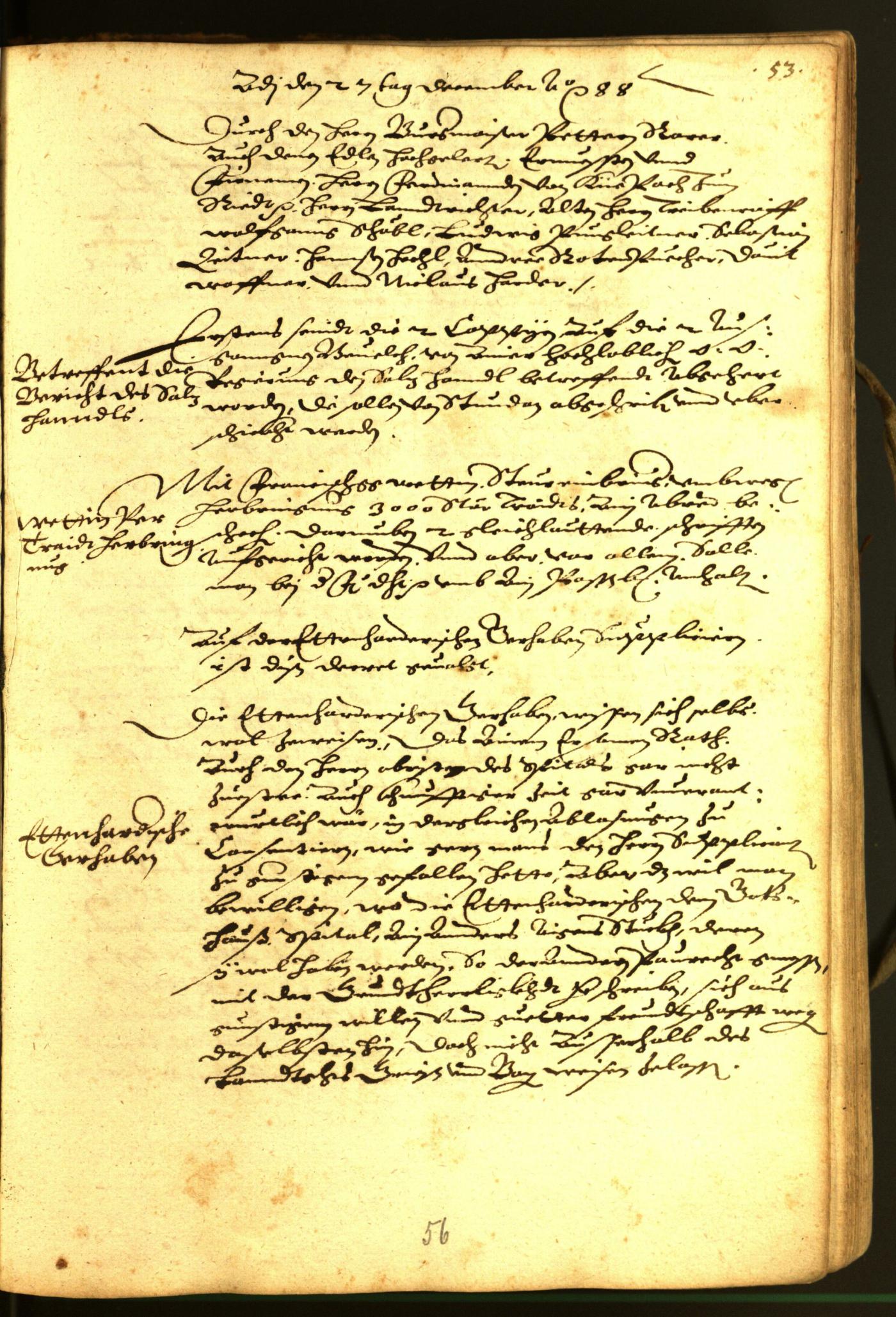 Civic Archives of Bozen-Bolzano - BOhisto Minutes of the council 1588 