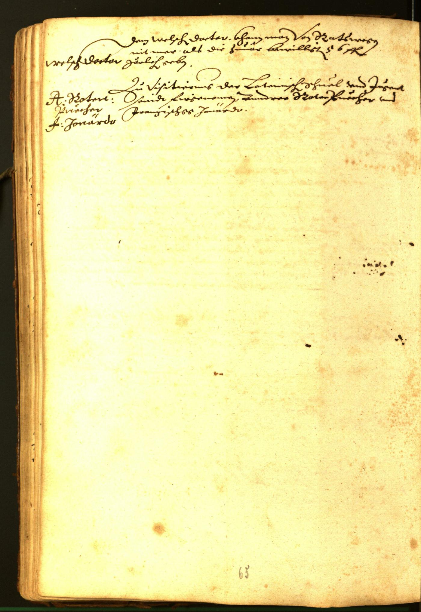 Civic Archives of Bozen-Bolzano - BOhisto Minutes of the council 1588 