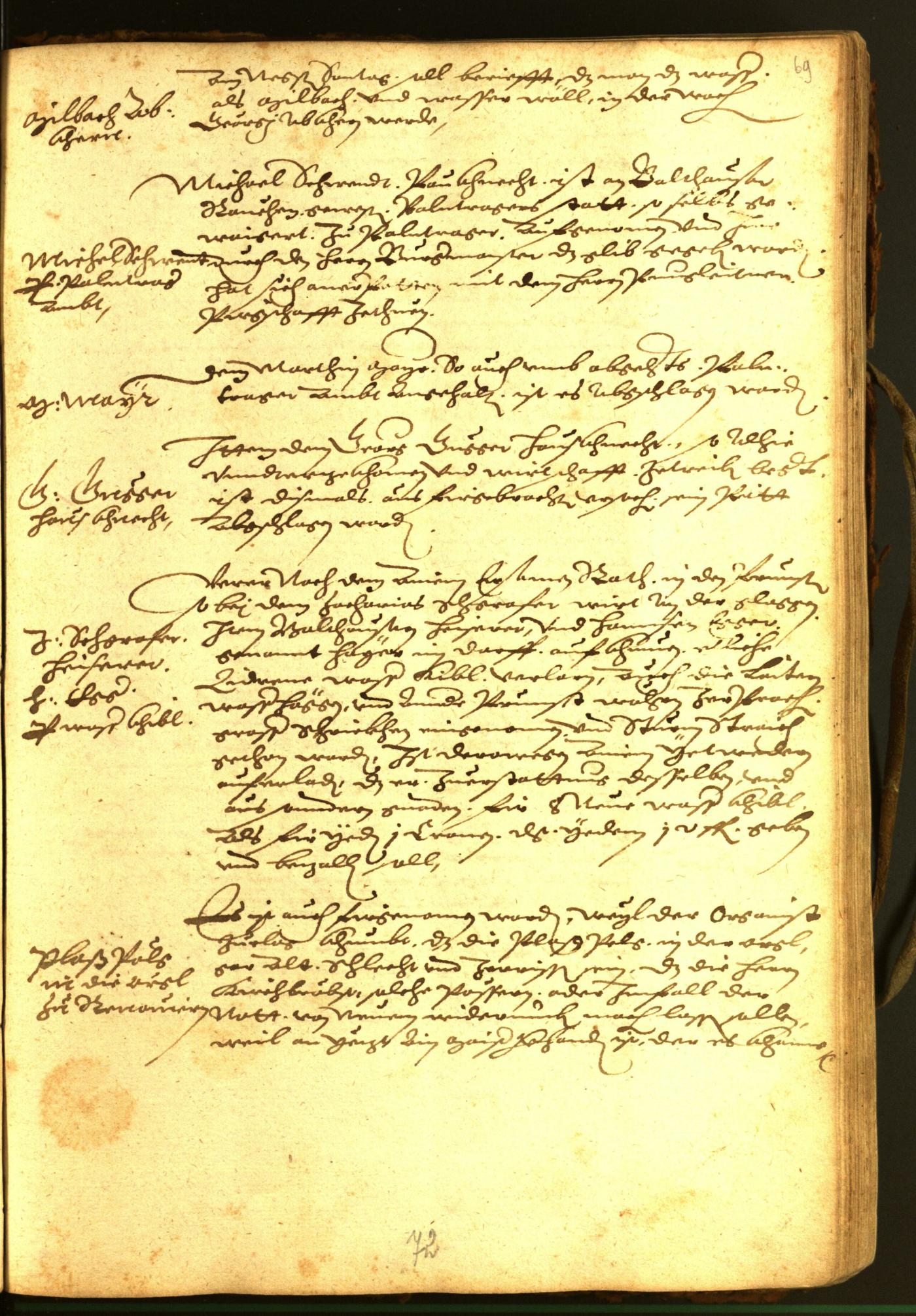 Civic Archives of Bozen-Bolzano - BOhisto Minutes of the council 1588 