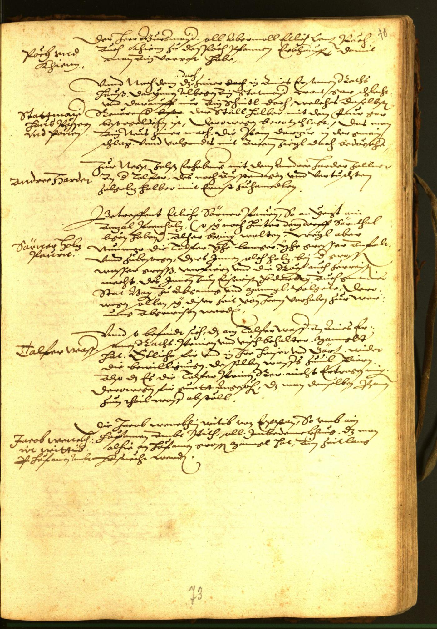 Civic Archives of Bozen-Bolzano - BOhisto Minutes of the council 1588 