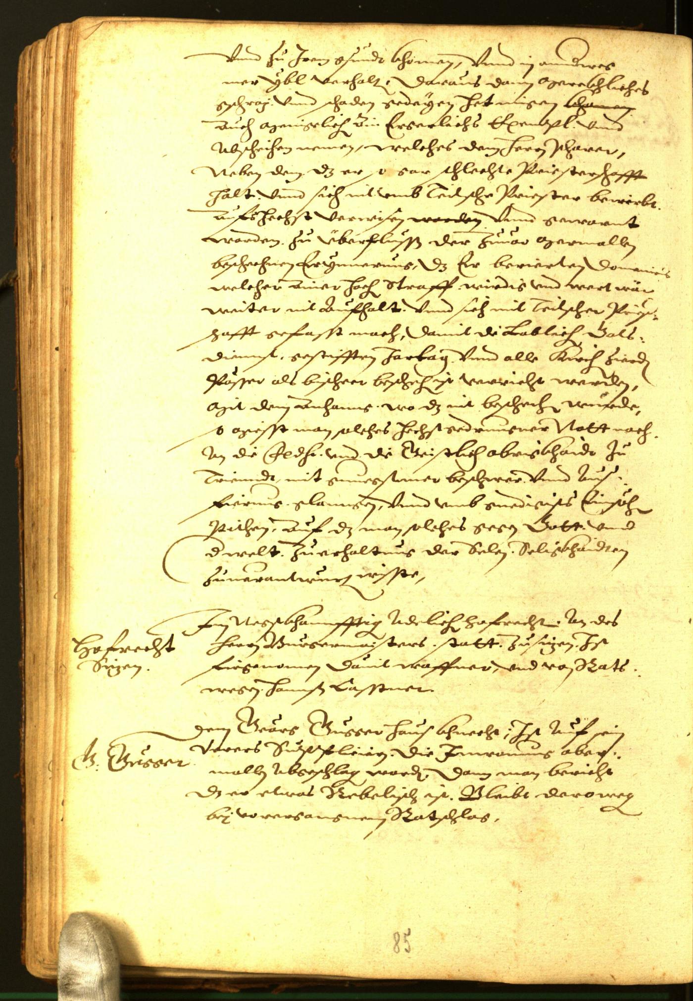 Civic Archives of Bozen-Bolzano - BOhisto Minutes of the council 1588 