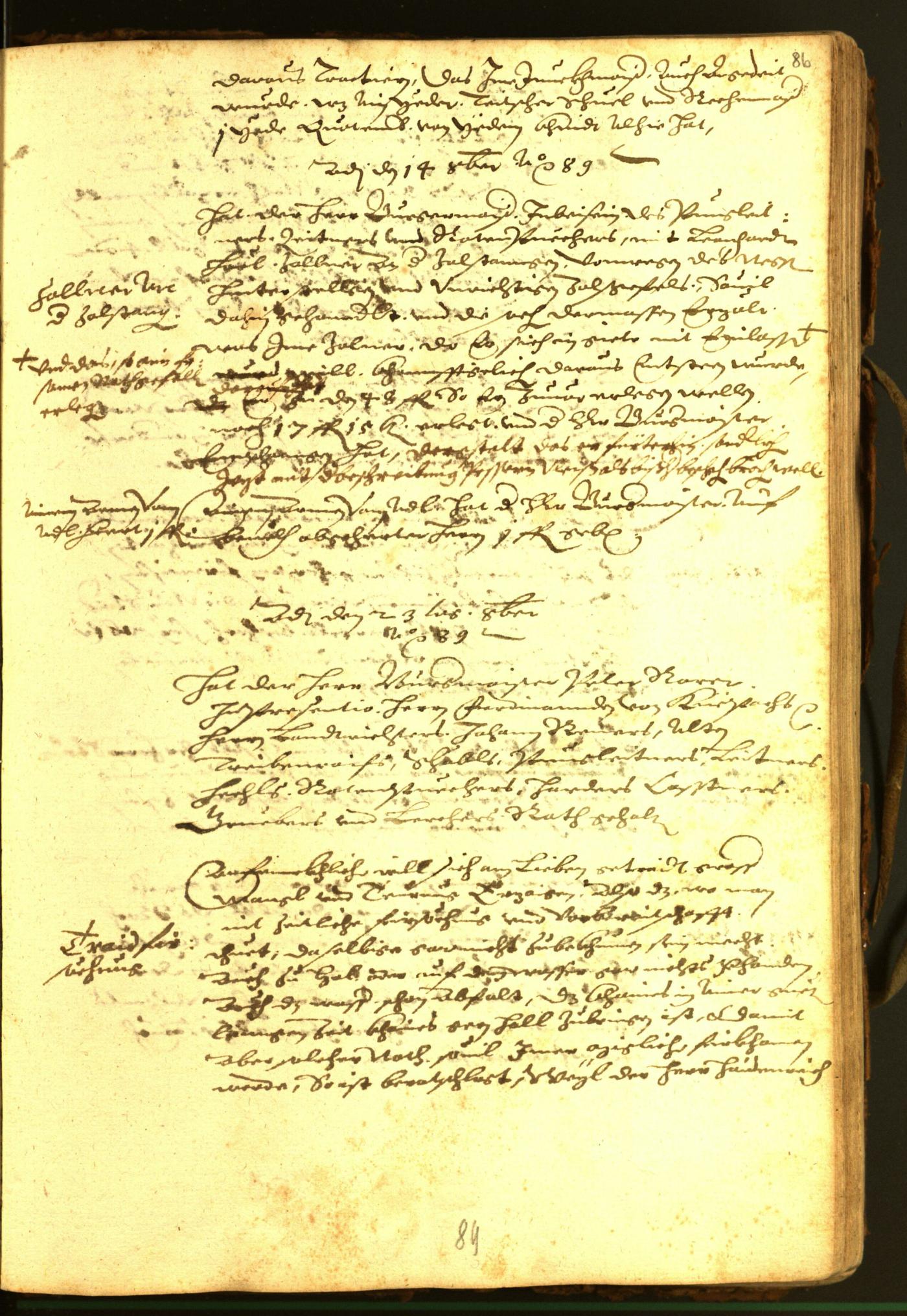 Archivio Storico della Città di Bolzano - BOhisto protocollo consiliare 1588/90 