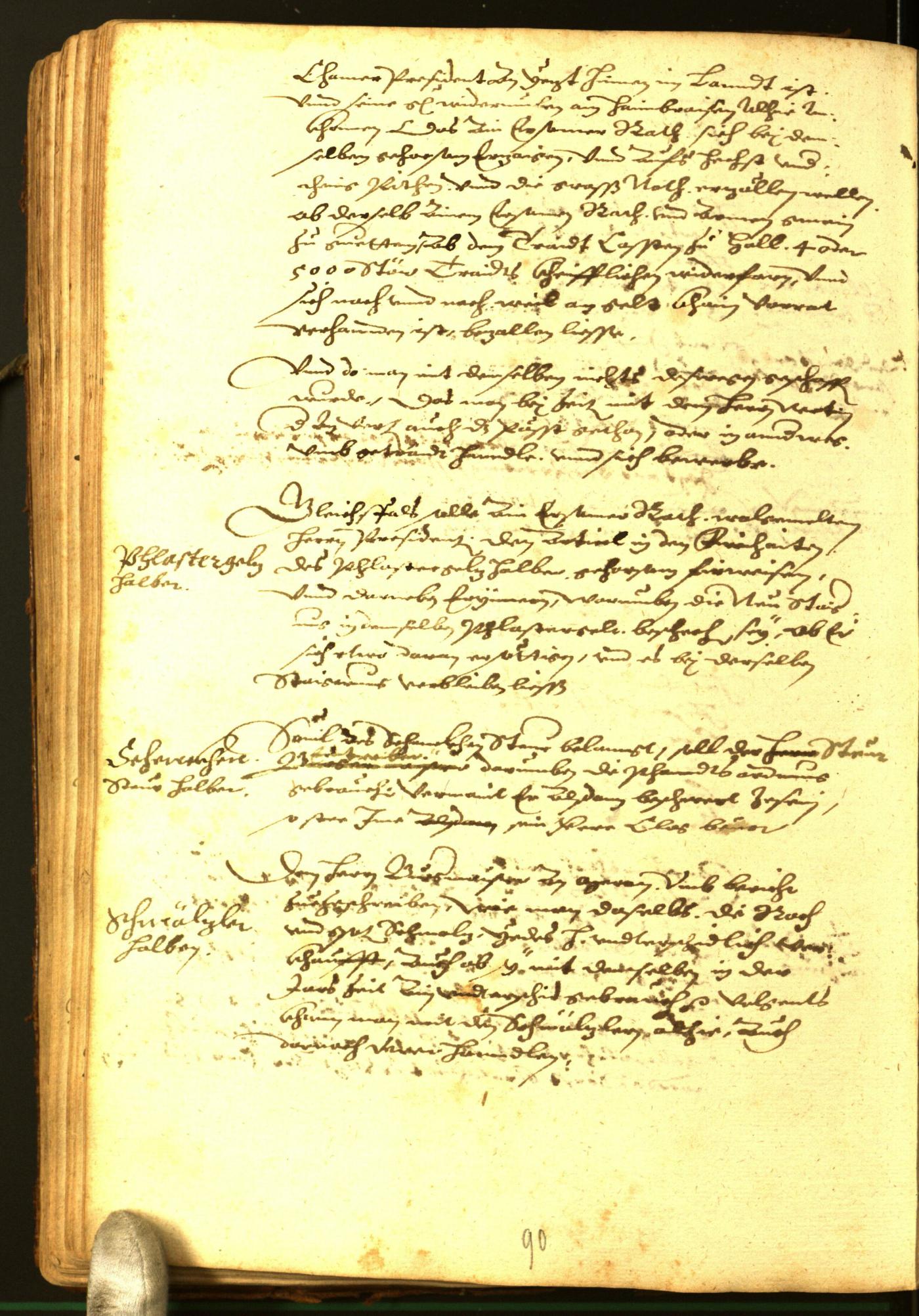 Civic Archives of Bozen-Bolzano - BOhisto Minutes of the council 1588 