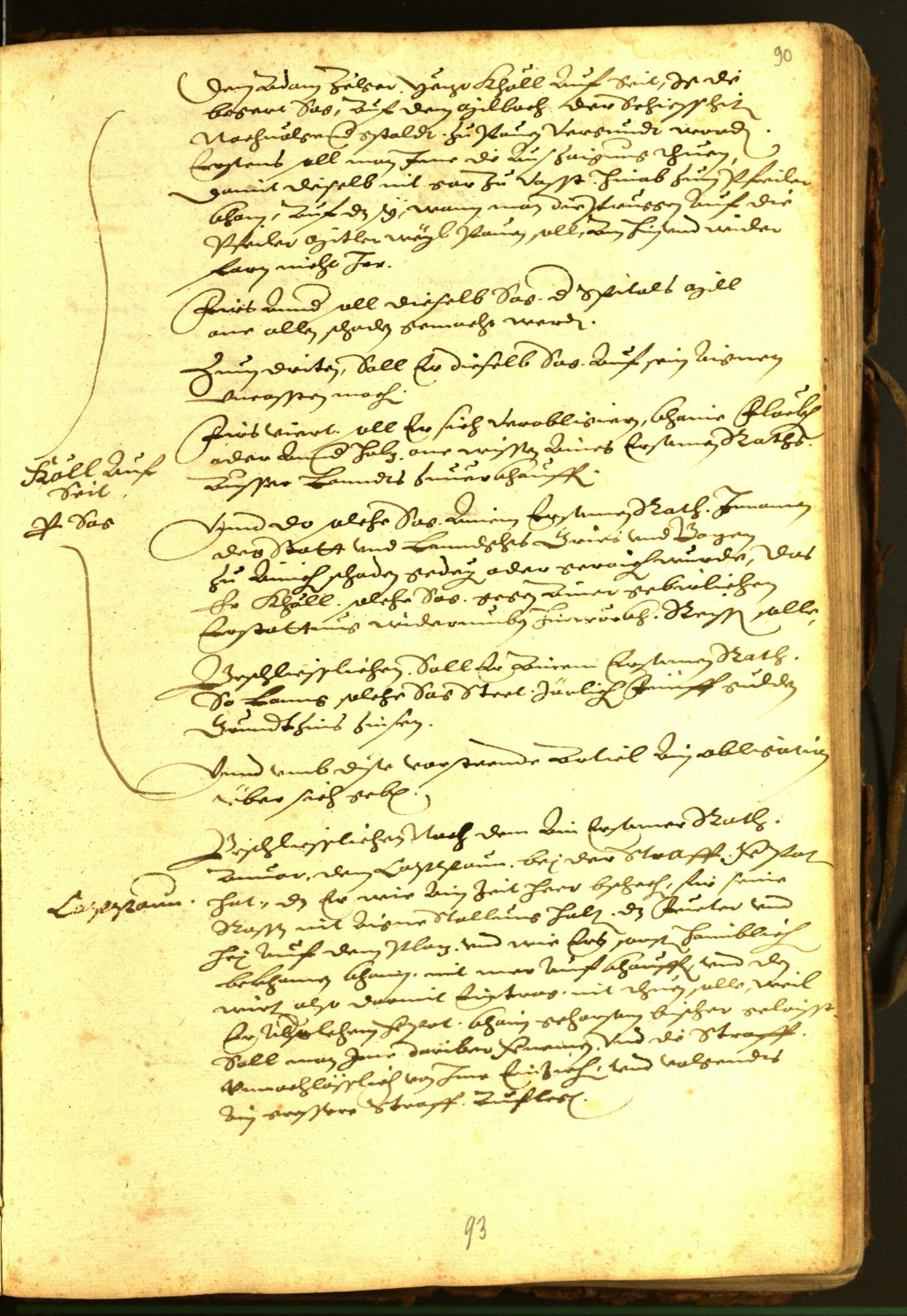 Archivio Storico della Città di Bolzano - BOhisto protocollo consiliare 1588/90 