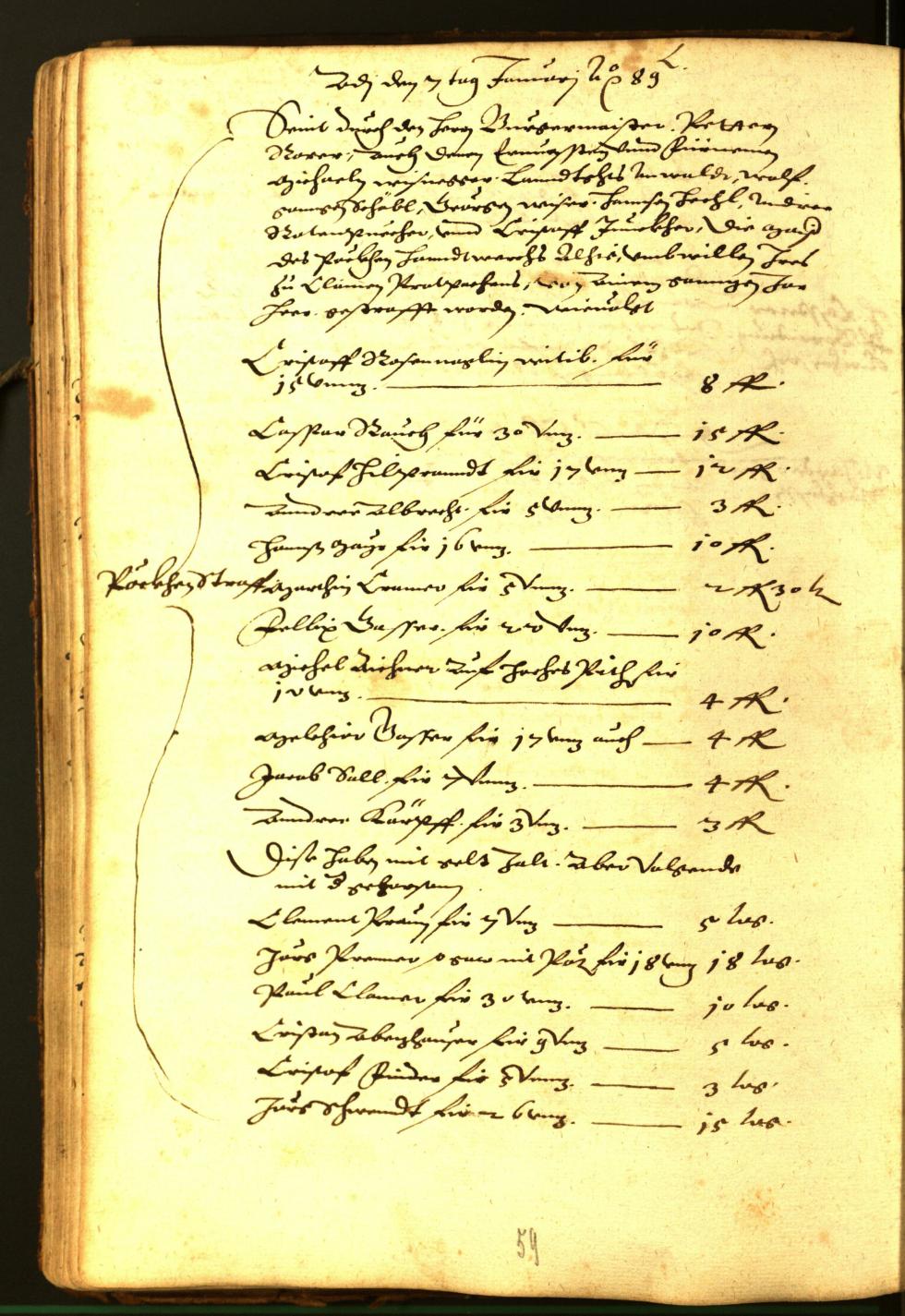 Archivio Storico della Città di Bolzano - BOhisto protocollo consiliare 1588/90 