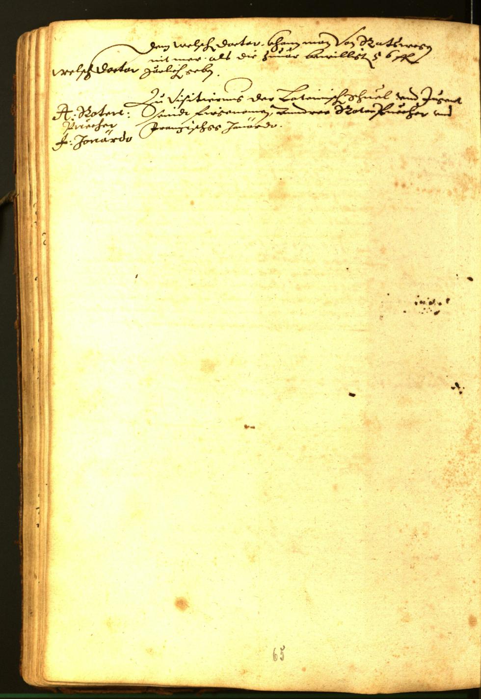 Civic Archives of Bozen-Bolzano - BOhisto Minutes of the council 1588 