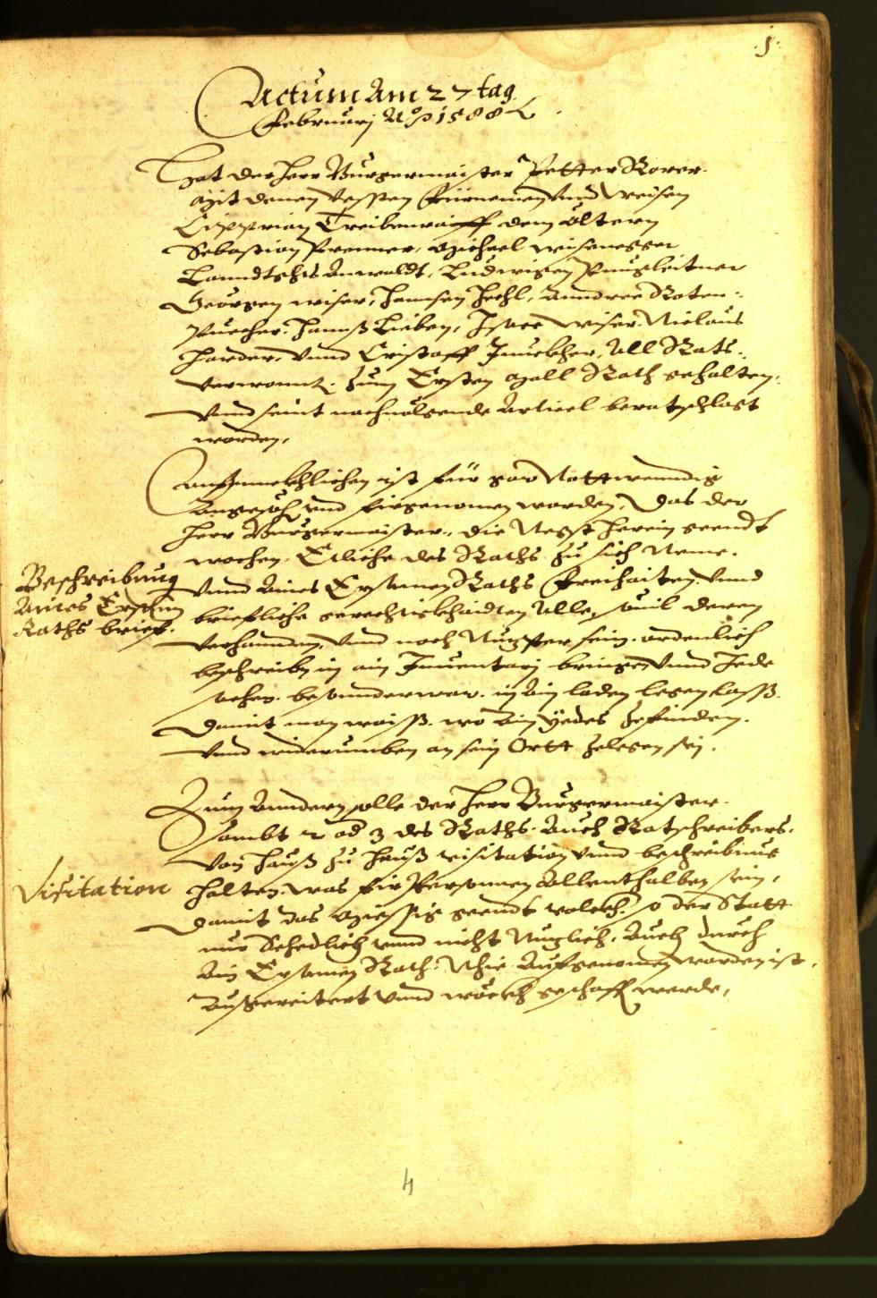 Civic Archives of Bozen-Bolzano - BOhisto Minutes of the council 1588 