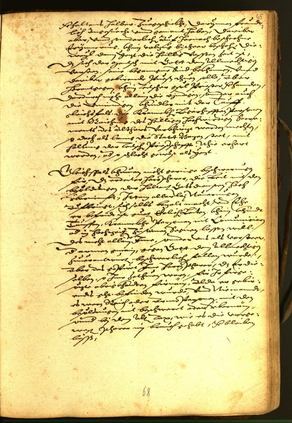 Stadtarchiv Bozen - BOhisto Ratsprotokoll 1588 