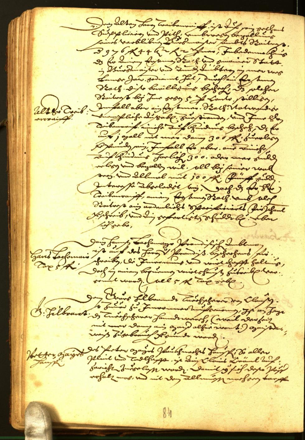 Civic Archives of Bozen-Bolzano - BOhisto Minutes of the council 1588 