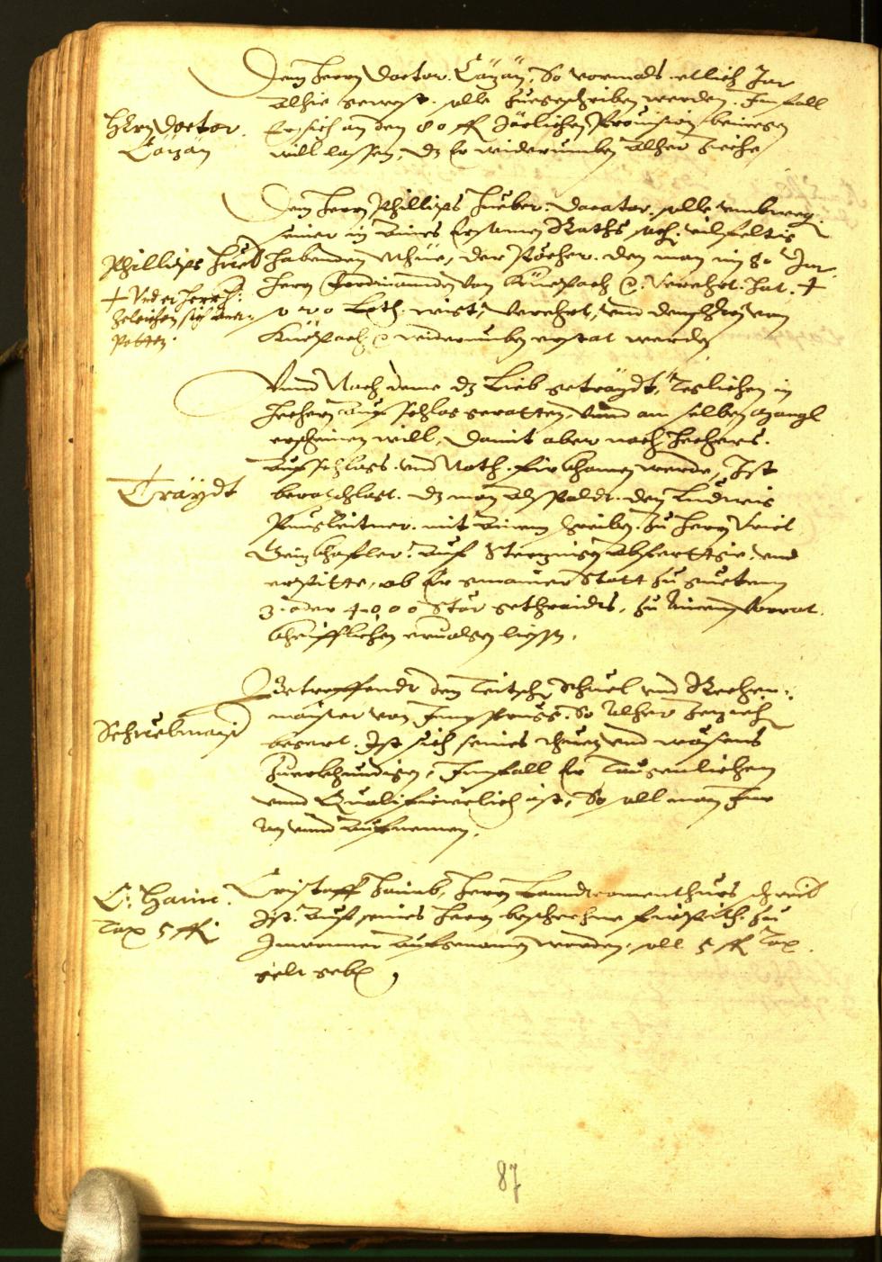 Civic Archives of Bozen-Bolzano - BOhisto Minutes of the council 1588 