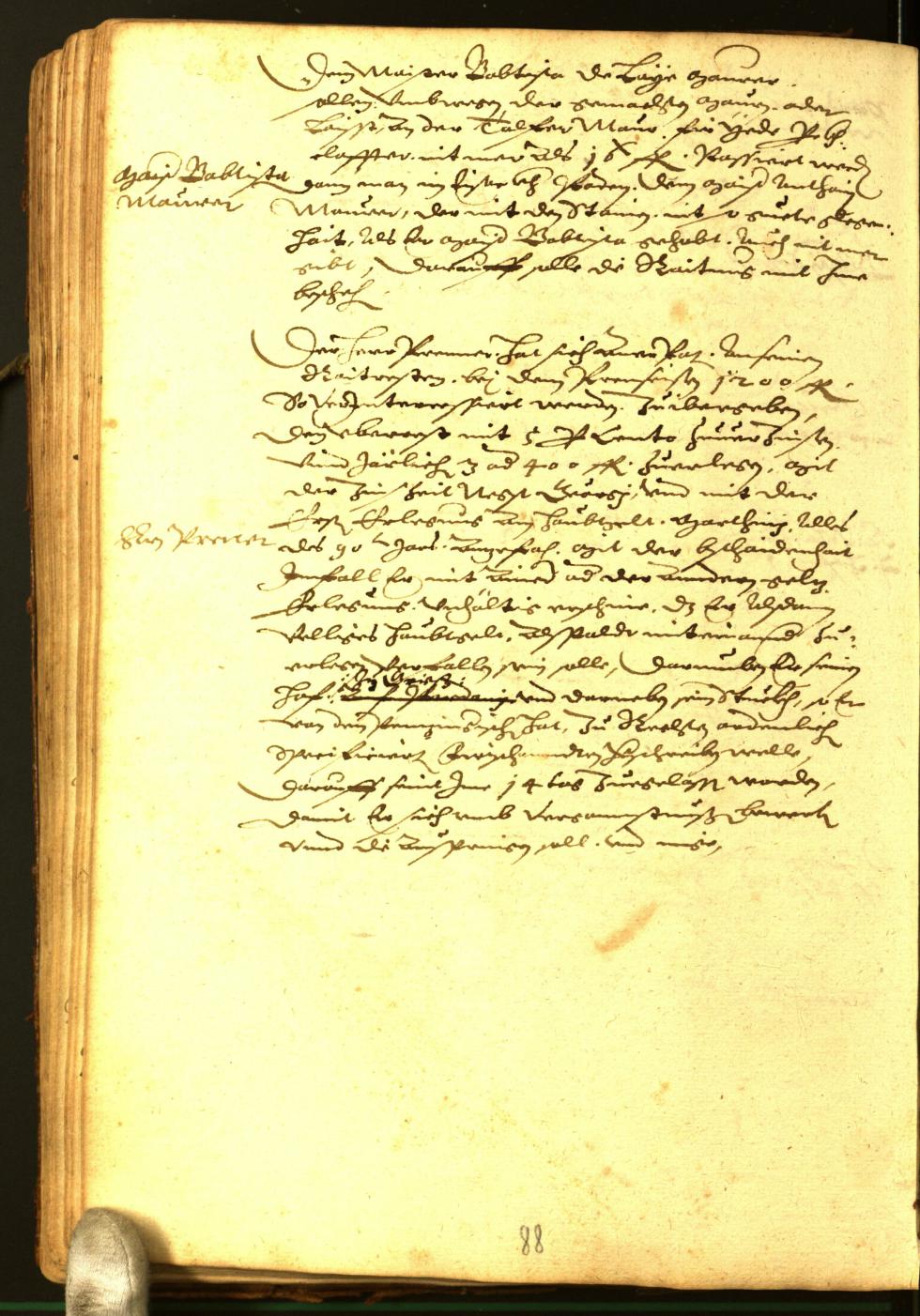 Civic Archives of Bozen-Bolzano - BOhisto Minutes of the council 1588 