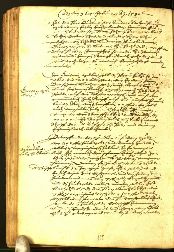 Civic Archives of Bozen-Bolzano - BOhisto Minutes of the council 1590 