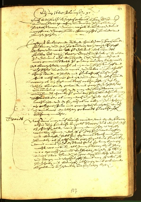 Stadtarchiv Bozen - BOhisto Ratsprotokoll 1590 