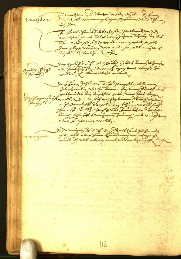 Civic Archives of Bozen-Bolzano - BOhisto Minutes of the council 1590 