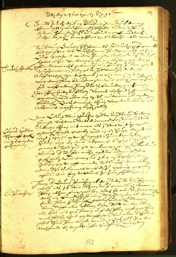 Civic Archives of Bozen-Bolzano - BOhisto Minutes of the council 1590 