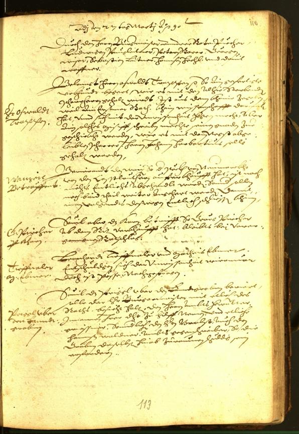 Civic Archives of Bozen-Bolzano - BOhisto Minutes of the council 1590 