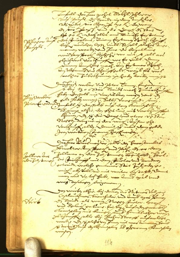 Civic Archives of Bozen-Bolzano - BOhisto Minutes of the council 1590 