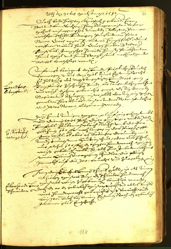 Civic Archives of Bozen-Bolzano - BOhisto Minutes of the council 1590 