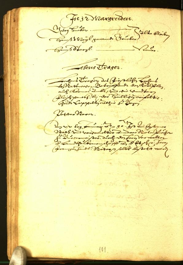 Civic Archives of Bozen-Bolzano - BOhisto Minutes of the council 1590 