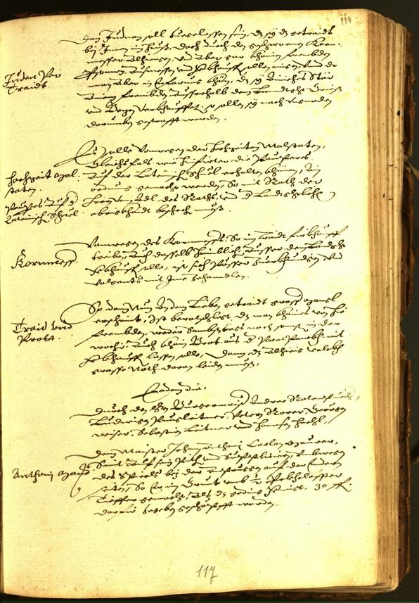 Civic Archives of Bozen-Bolzano - BOhisto Minutes of the council 1590 