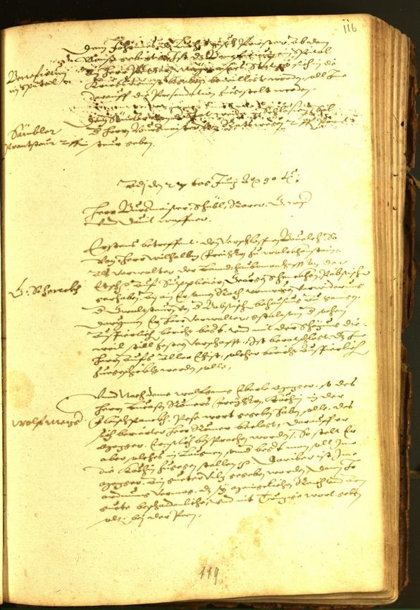 Civic Archives of Bozen-Bolzano - BOhisto Minutes of the council 1590 