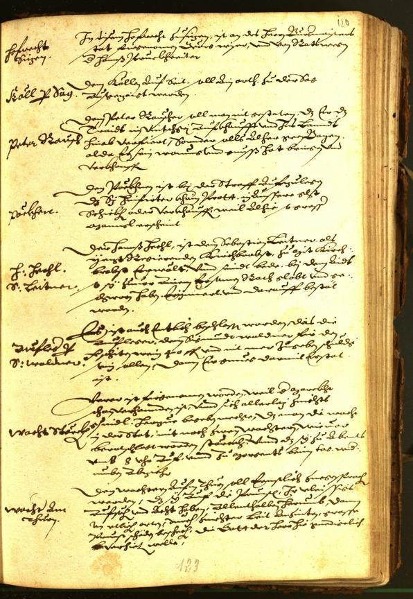 Stadtarchiv Bozen - BOhisto Ratsprotokoll 1590 