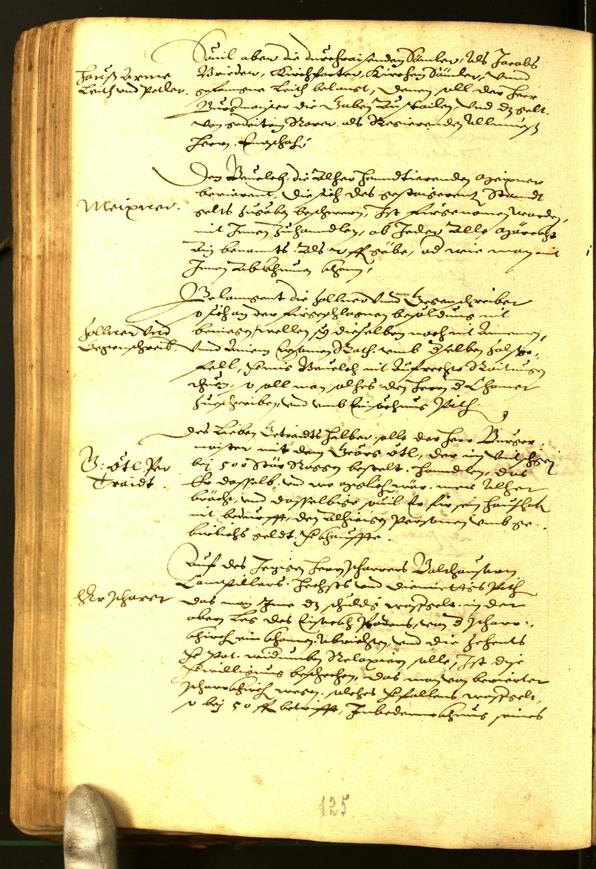 Civic Archives of Bozen-Bolzano - BOhisto Minutes of the council 1590 