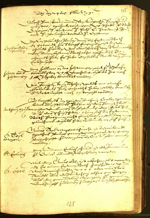 Civic Archives of Bozen-Bolzano - BOhisto Minutes of the council 1590 