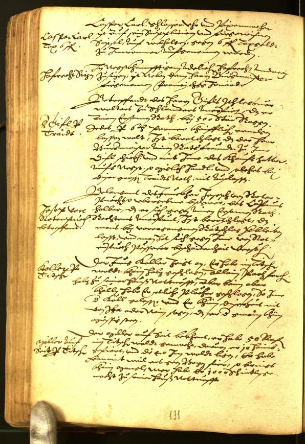 Civic Archives of Bozen-Bolzano - BOhisto Minutes of the council 1590 