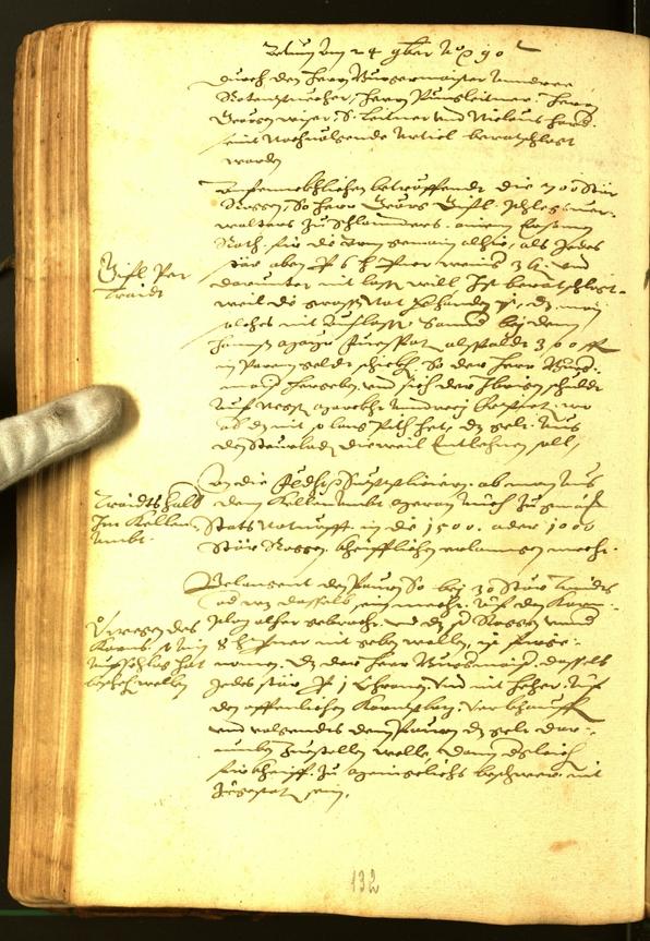 Civic Archives of Bozen-Bolzano - BOhisto Minutes of the council 1590 